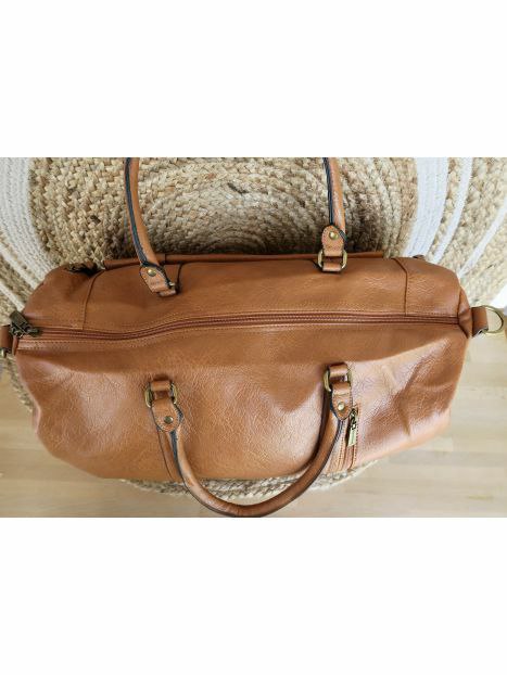 Grand sac à Bandoulière Camel