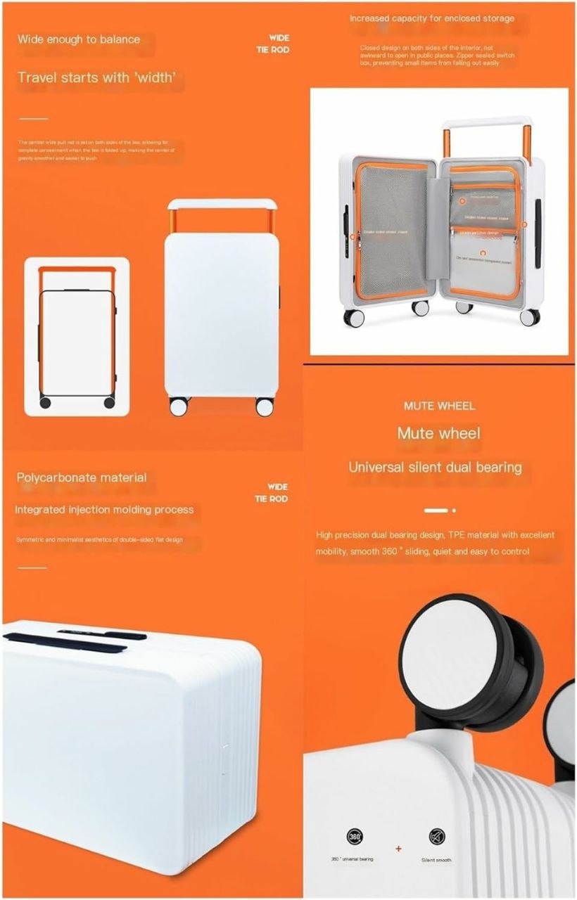 Valise de voyage à roulettes de luxe gamme cabine