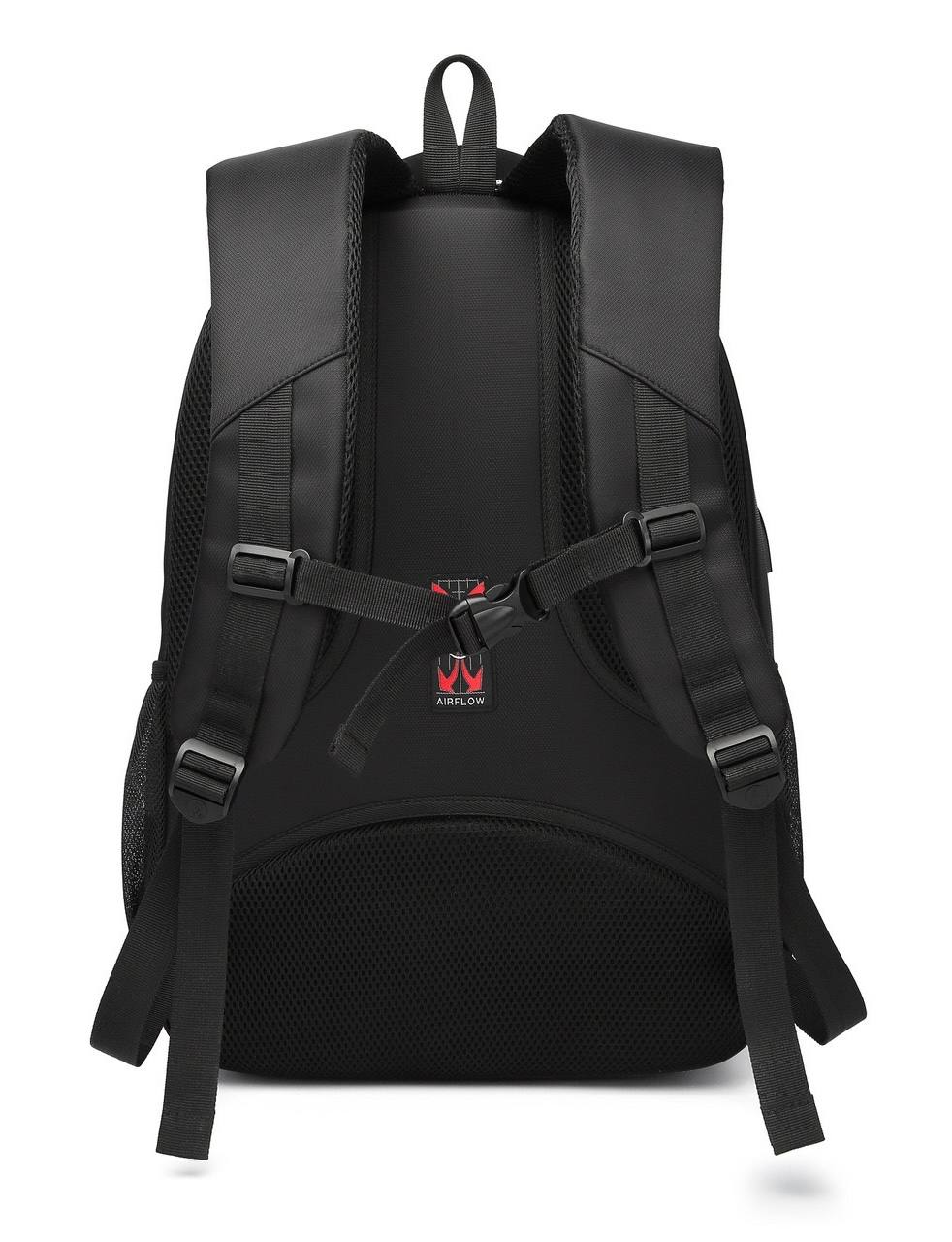 Biowang Sac à dos scolaire antivol grande capacité, sac pour ordinateur portable