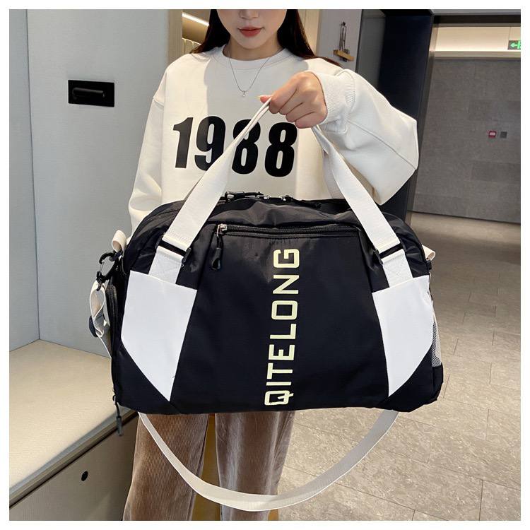 Sac de sport sec et humide pour femmes, sac à main de sport de Yoga, sac à bandoulière d'entraînement de Fitness de voyage, sac à main de rangement de chaussures, sac à main de bagage