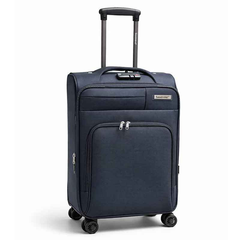 Valise Cabine 20 Pouces 10kg – 4 Roulettes 360° & Poignée Télescopique