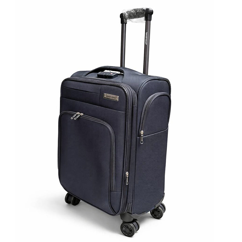 Valise Cabine 20 Pouces 10kg – 4 Roulettes 360° & Poignée Télescopique