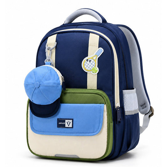 Sac à Dos Scolaire Unisexe CP – CE1 | Confortable, Résistant et Imperméable