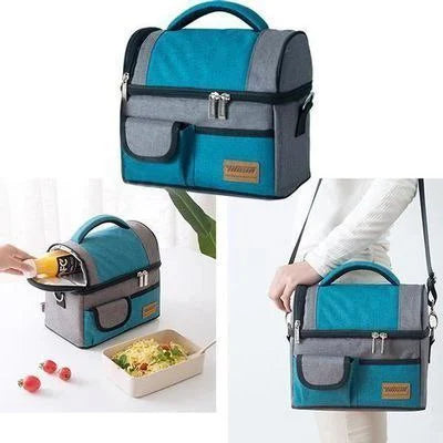 Poche avant zippée pour couverts, serviettes ou snacks