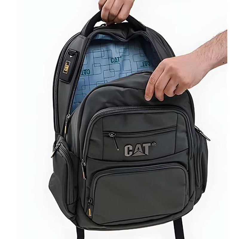 Intérieur organisé sac à dos Caterpillar CAT noir – poches multiples