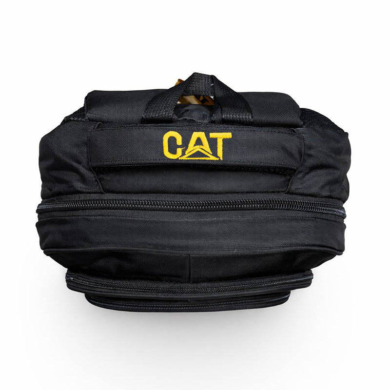 Sac à dos Caterpillar business noir avec port USB intégré, design moderne et compartiment ordinateur 15,6 pouces