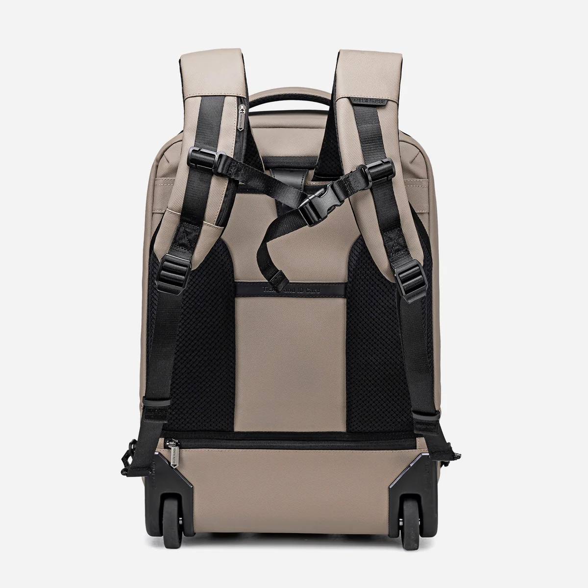 Sac à dos trolley à roulettes silencieuses pour voyage et business