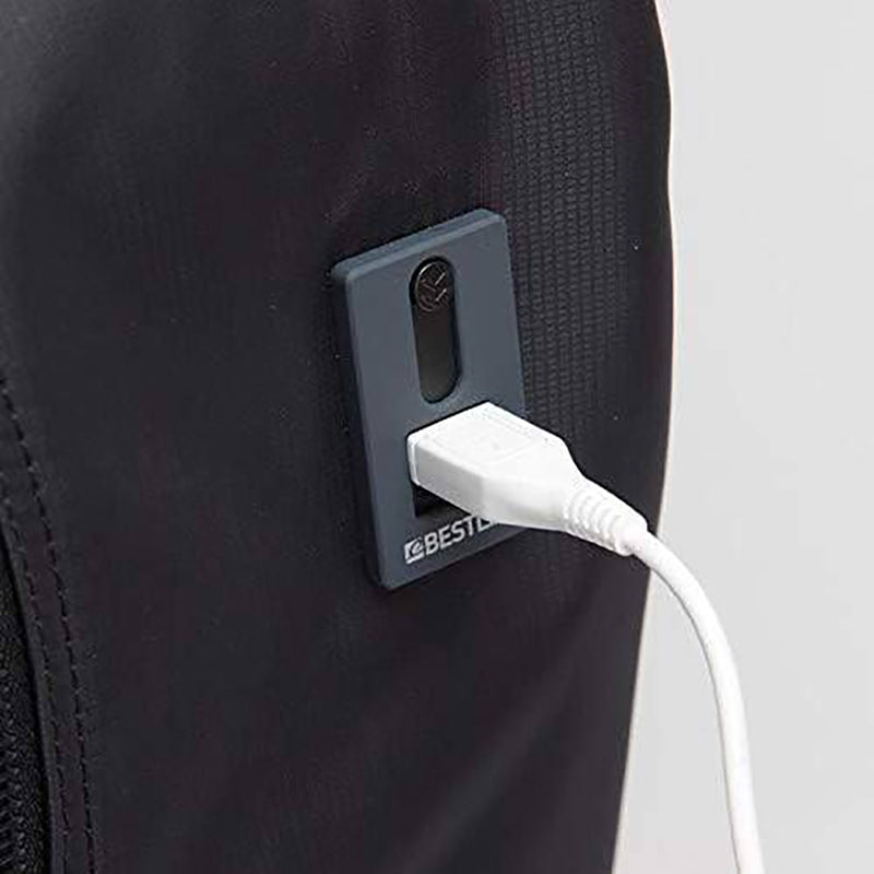 Sac à dos trolley avec ports USB et Type-C pour recharge en déplacement