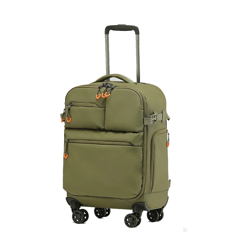 Sac à dos valise camouflage avec bretelles rembourrées et système de transport 2 en 1