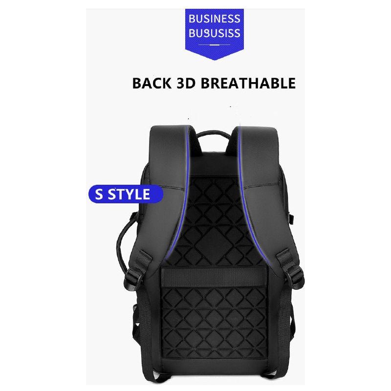 Sac à dos de voyage multi-compartiments avec espace ordinateur