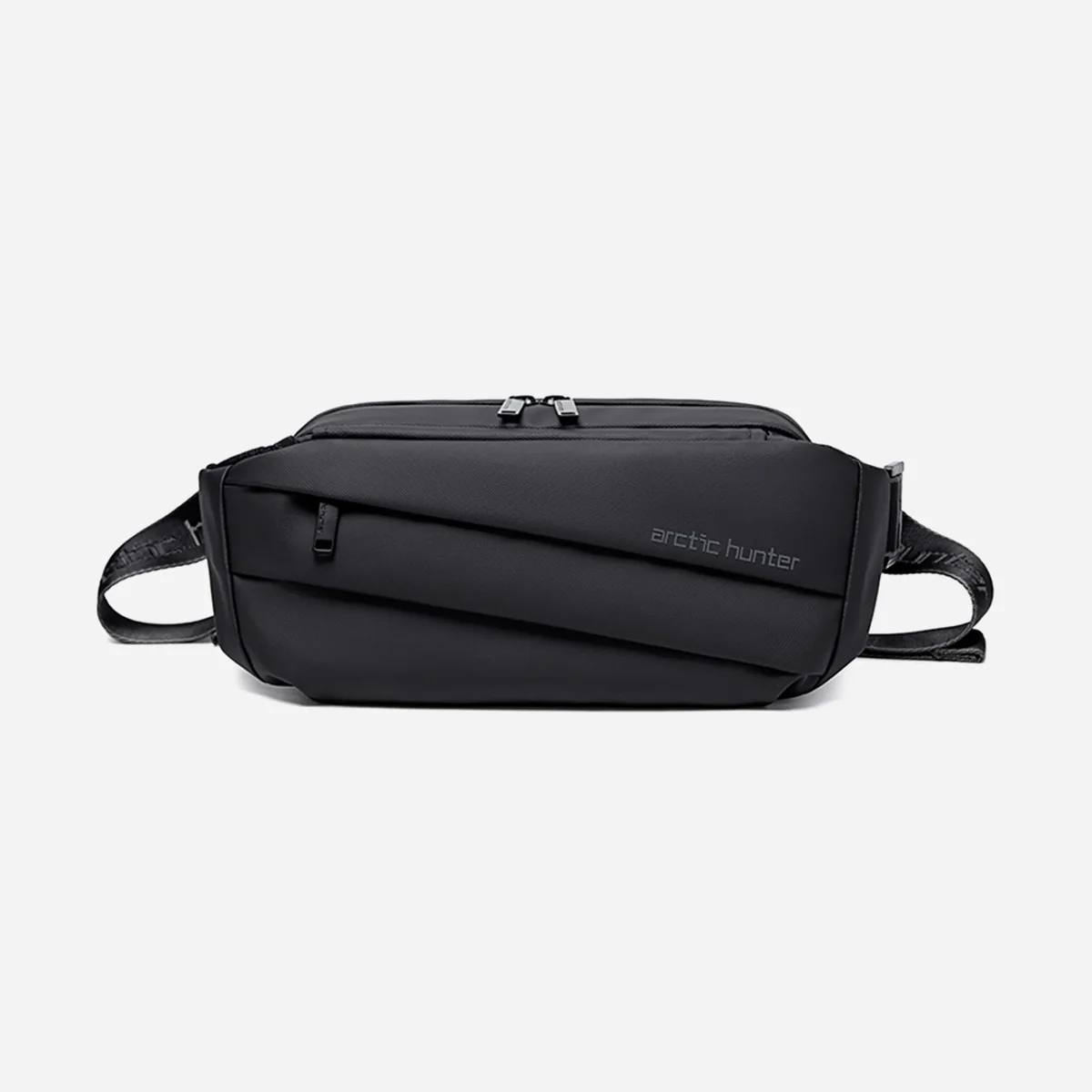 Sac bandoulière chest sling imperméable en tissu Oxford premium – vue principale