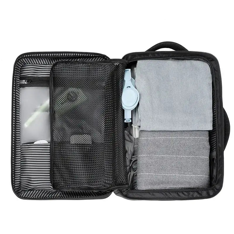Sac à dos business noir pour homme – vue de face