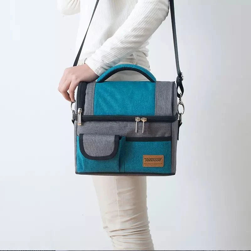 Sac food isotherme porté au bureau ou en déplacement