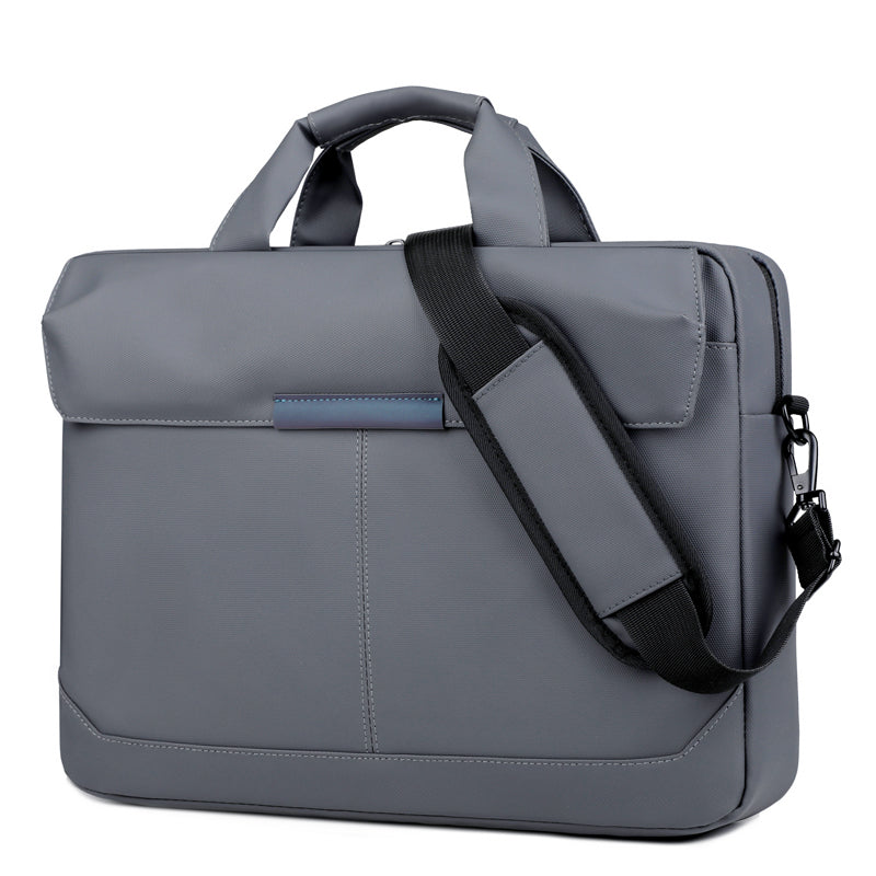 Sac pour ordinateur portable 15.6 pouces étanche gris vue avant