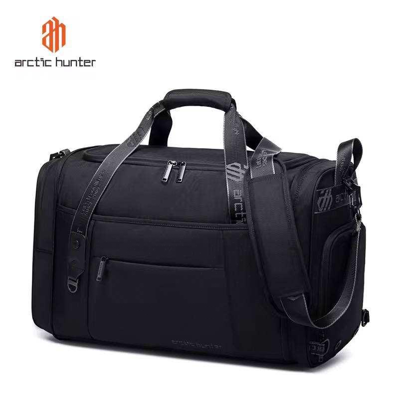 Sac de voyage 2-en-1 plié vue avant
