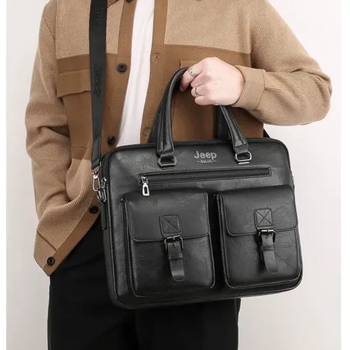 Sacoche homme élégante pour travail et bureau