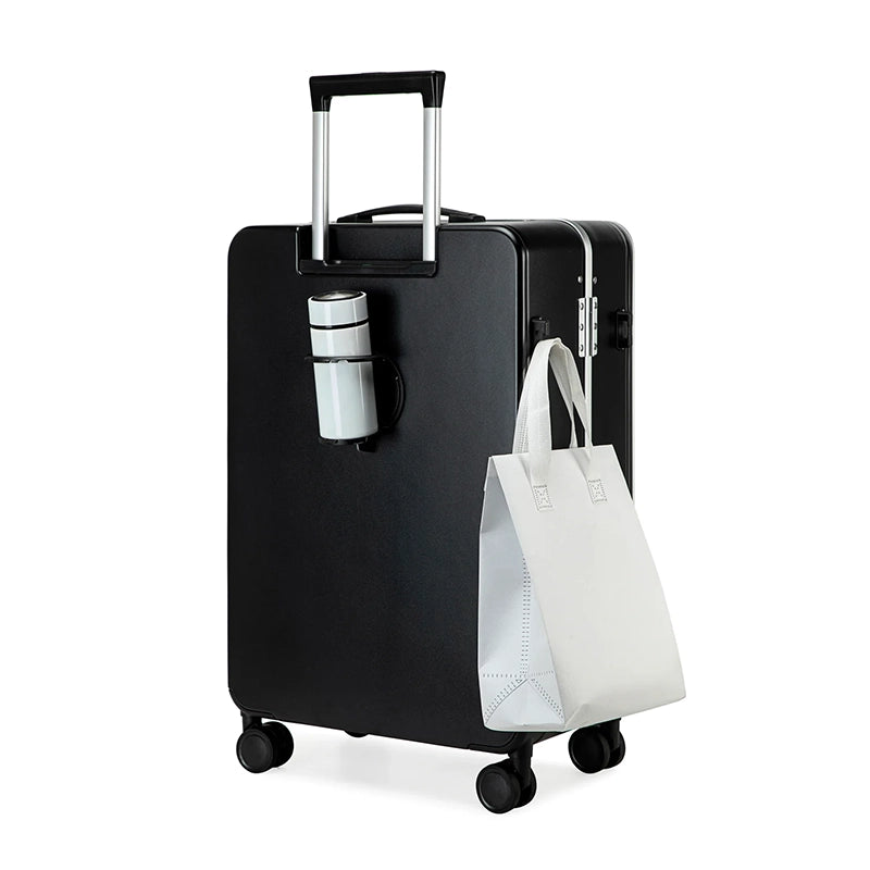 Serrure TSA en alliage de zinc sur valise rigide polycarbonate