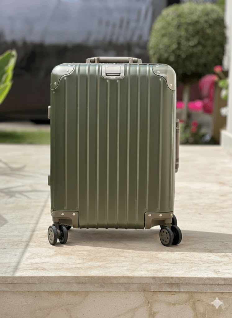 Valise de Cabine Aluminium – Ultra Résistante, Coque Rigide, Serrure TSA & Roues 360°