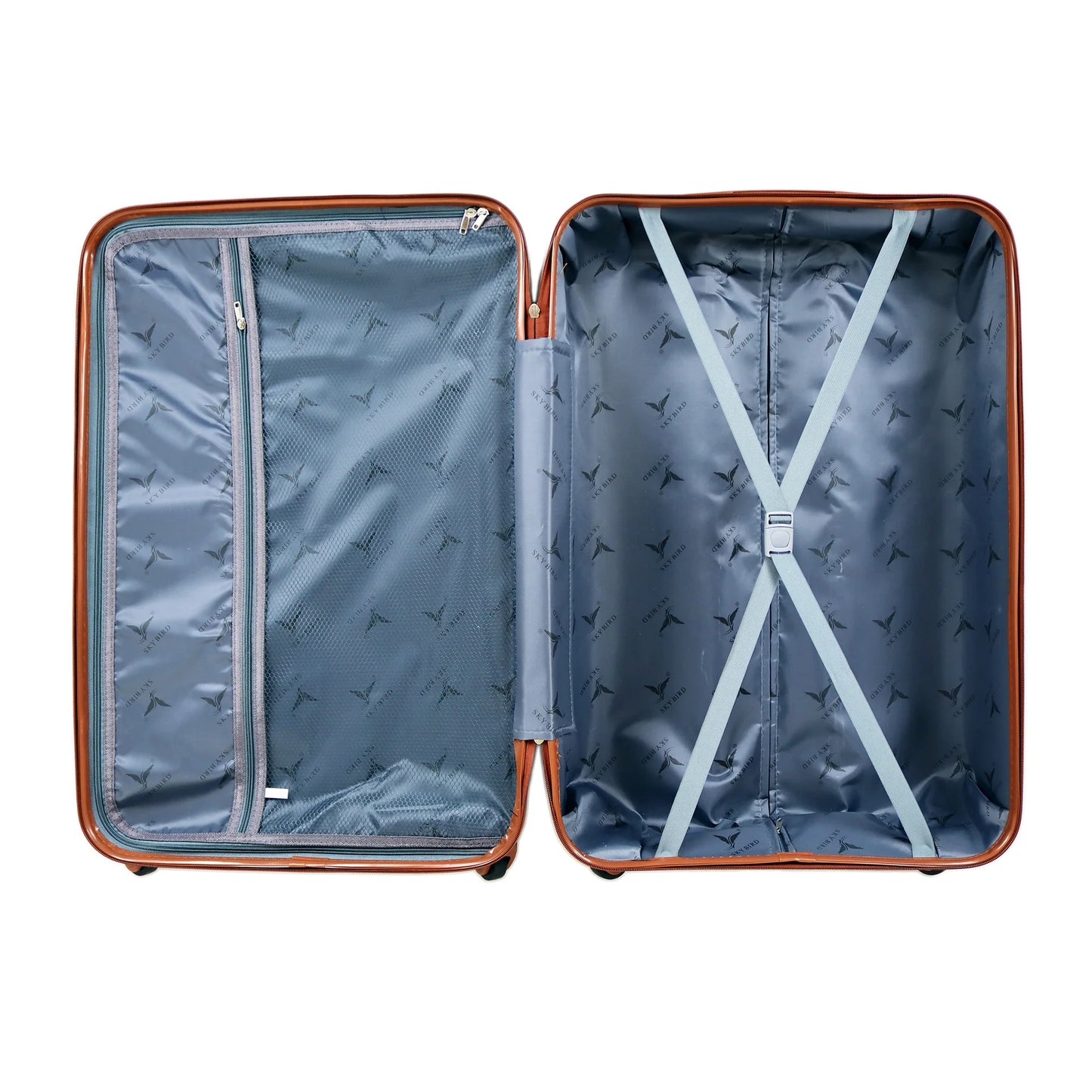 Valise cabine noire avec roues 360 degrés et serrure TSA.