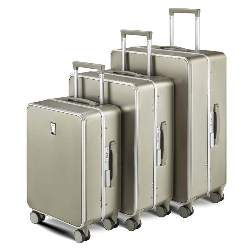 Valise cabine 20 pouces en polycarbonate avec cadre aluminium