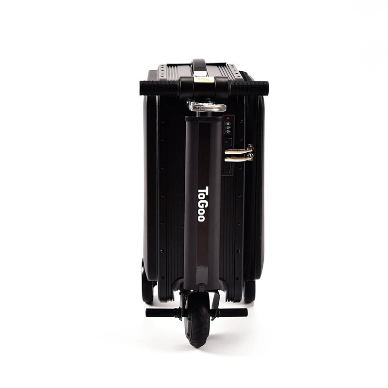 Valise intelligente noire idéale pour voyage et business trip