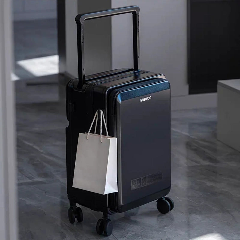 Roues pivotantes 360° et serrure TSA sécurisée de la valise cabine rigide