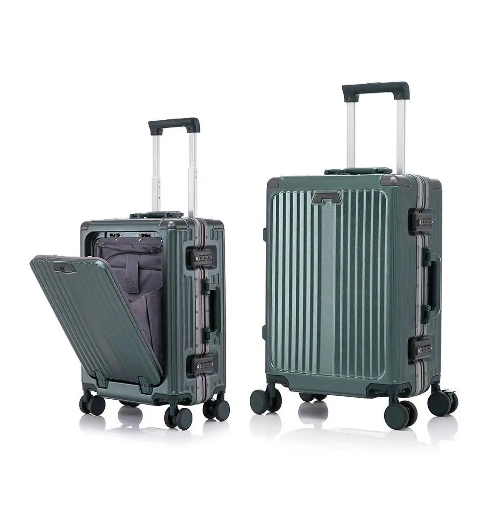 Valise de voyage moyenne rigide avec roulettes 360